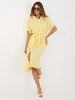 Šaty MI SK 3426.91 světle žluté