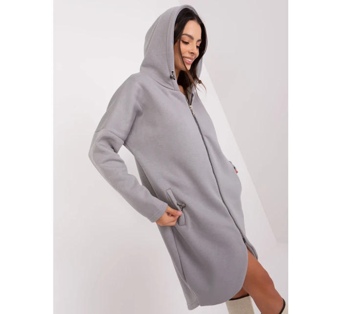 Mikina RV BL 4858 1.99P světle šedá