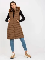 Dámská vesta RV KZ 008.00P hnědá