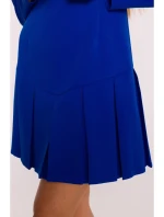 Šaty s záhyby královská modř model 21295936 - Moe Šaty s záhyby královská modř model 21295936 - Moe