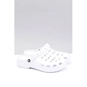 Pánské Klasické Nazouváky Bílé Crocsy