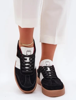 Dámské semišové tenisky Daniel Lopez Just Dare – černé