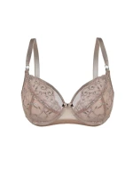 STŘÍBRNÁ PÍSKOVÁ MĚKKÁ PODPRSENKA 19225