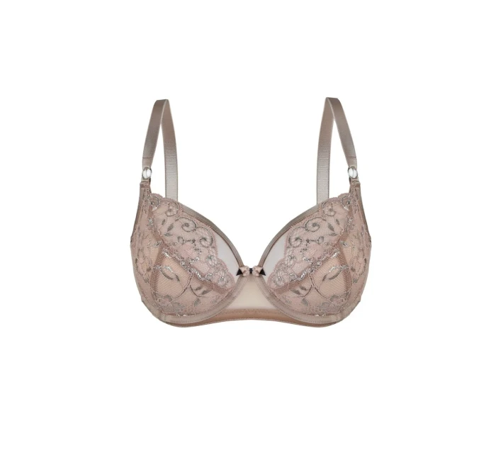 STŘÍBRNÁ PÍSKOVÁ MĚKKÁ PODPRSENKA 19225