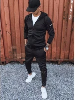 FashionStreet černá pánská tepláková souprava AX0620