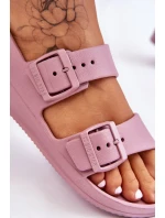 Dámské lehké sandály Big Star LL274744 Fialové