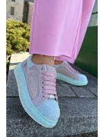 Zdobené sneakersy na platformě GOE RR2N4009 Multikolor