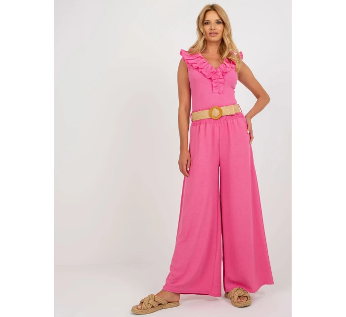 Kalhoty DHJ SP 8387.57 růžová Kalhoty DHJ SP 8387.57 růžová