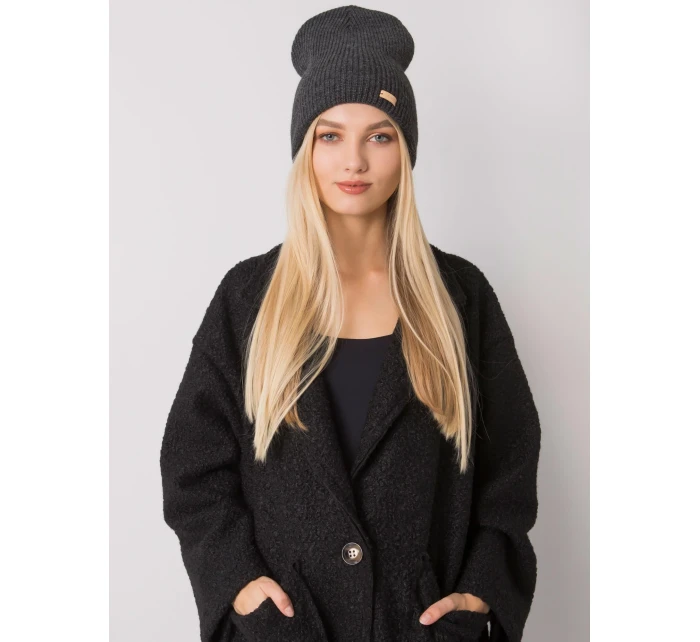 Dámská čepice 38.26X tmavě šedá