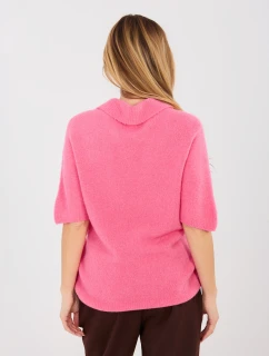 Sweter MI SW model 21937095 ciemny różowy - FPrice