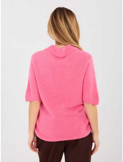 Sweter MI SW model 21937095 ciemny różowy - FPrice