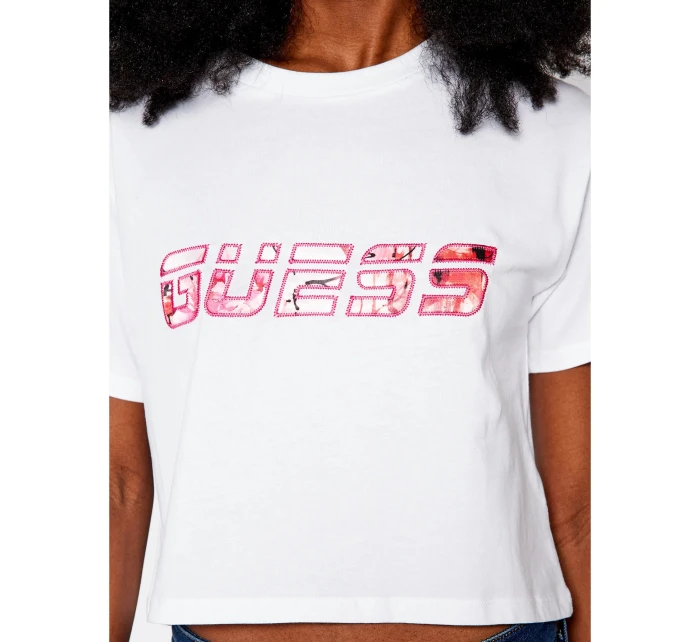 Dámské tričko O0BA0RK5M20 - P496 vícebarevná - Guess Dámské tričko O0BA0RK5M20 - P496 vícebarevná - Guess