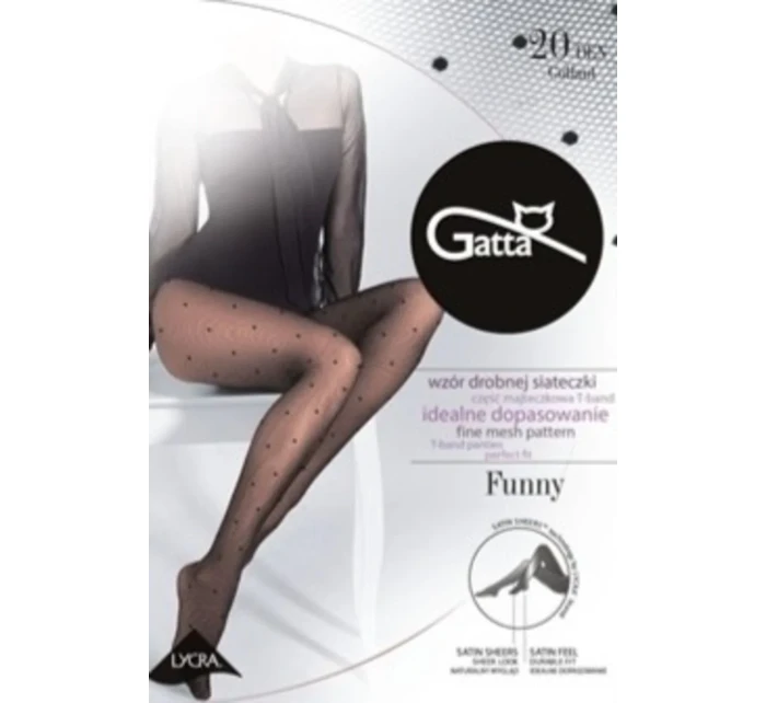 FUNNY - 05  Dámské punčochové kalhoty LYCRA - GATTA