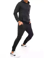 Pánská grafitová tepláková souprava FashionStreet AX0540 Pánská grafitová tepláková souprava FashionStreet AX0540