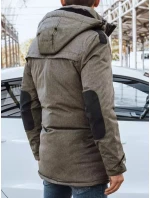 FashionStreet khaki pánská zimní bunda TX4279