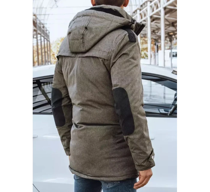 FashionStreet khaki pánská zimní bunda TX4279