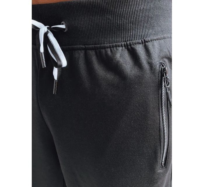 Pánské černé teplákové šortky Dstreet model 21968918 - FashionStreet