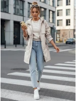Dámská přechodná bunda parka MEROY šedá FashionStreet TY4287 Dámská přechodná bunda parka MEROY šedá FashionStreet TY4287