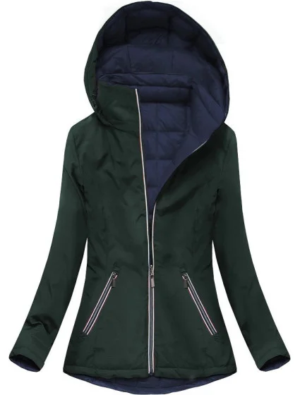 modrá oboustranná bunda pro přechodné období model 20610180 - Libland