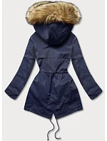 PARKA DAMSKA Z GRANATOWA model 21798978 - LHD