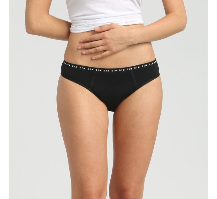 Noční i denní menstruační kalhotky MENSTRUAL SLIP STRONG - BELLINDA - černá