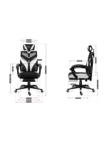 Herní židle model 21326178 5.0 White - Huzaro