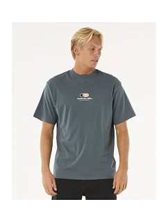 Tričko model 22235028 Icon Tee, tyrkysové - Rip Curl