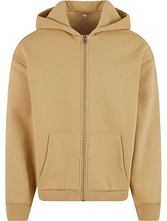 BY Pánská mikina s kapucí z těžké bavlny "Fluffy" 56.0 beige model 22469735 - Build your Brand