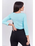 Halenkové body s potiskem pistole mint