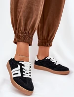 Tenisky Sportovní Obuv Semišová Vinceza 79517 Černé