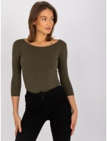 Bluzka RV BZ model 21153727 khaki - FPrice Bluzka RV BZ model 21153727 khaki - FPrice