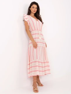 TW SK BI 28760.97 bílo-růžové šaty