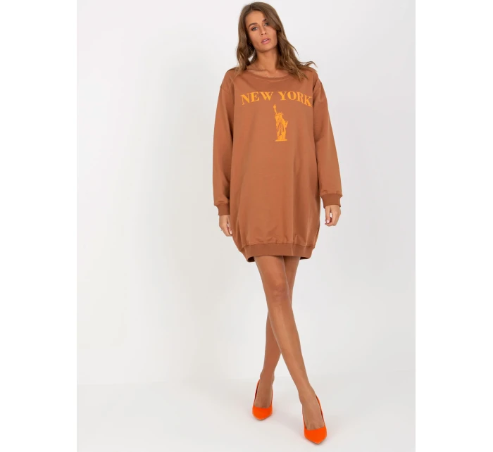 Mikina VI BL model 20742200 hnědá - FPrice