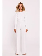 M811 Kombinéza s vycpávkami na ramenou - ecru