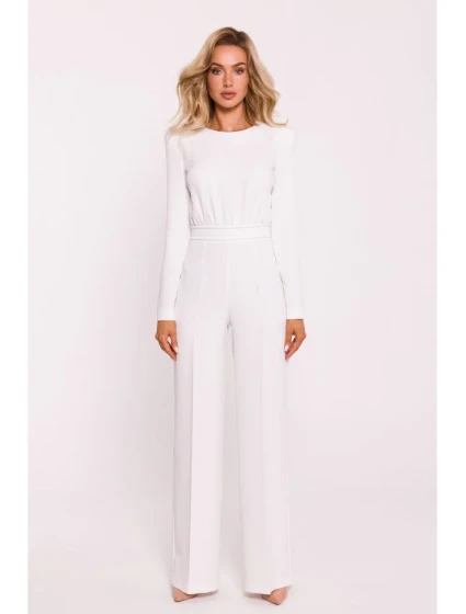 Kombinéza s na ramenou ecru model 20514981 - Moe