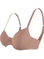 Dámská podprsenka LIGHTLY LINED DEMI 000QF9005E FSR make-up - Calvin Klein