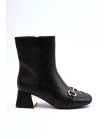 Boty na podpatku model 190448 Step in style Boty na podpatku model 190448 Step in style