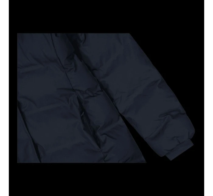 Dámský zimní kabát s kapucí CMP zateplená nepromokavá bunda černá (34K0096/N950)