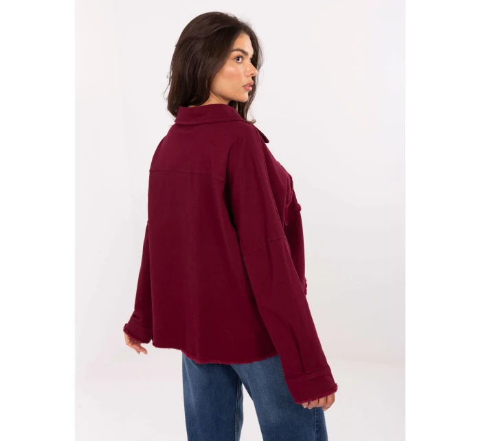 Koszula IT KS model 21302317 bordowy - FPrice