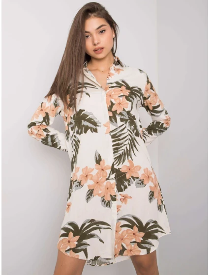 Sukienka TO KS  jasny beżowy model 21011461 - FPrice