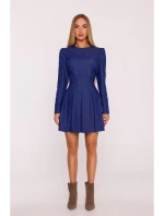 M884 Šaty džínového vzhledu - modré