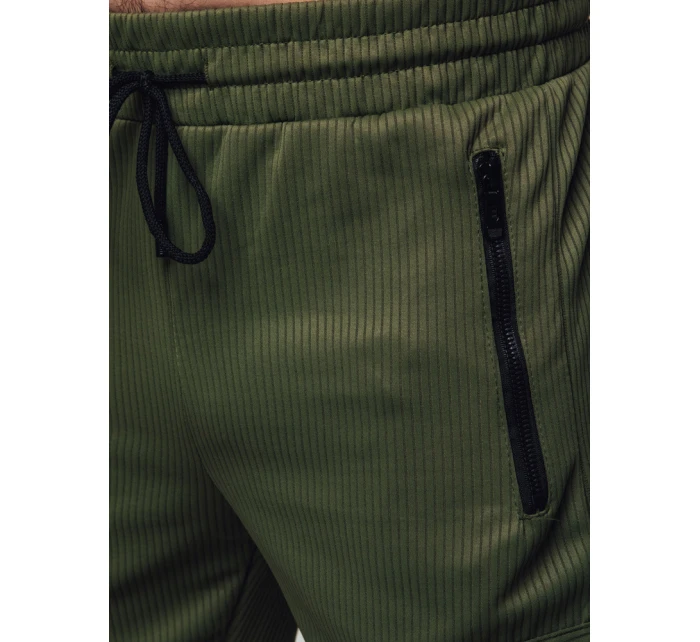 Pánské kalhoty cargo zelené Dstreet model 21982865 - FashionStreet