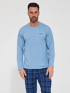 Pyžamo model 22316473 Flight 2 dlouhé rukávy, velikosti S–2XL - Cornette