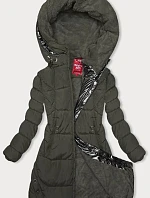 Zimní bunda s kapucí khaki (2M-231)