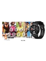 Černý silikonový řemínek model 21805559 - VELTORI