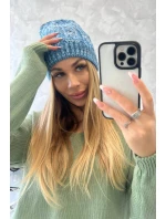 Fleecová čepice Melisa K241 modrá Fleecová čepice Melisa K241 modrá