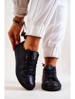 Nízké kožené Tenisová obuv Big Star JJ274006 Černé