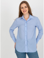 Koszula LK KS 508148.12P jasny niebieski