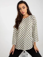Bluzka TO BZ model 21127082 biało beżowy - FPrice