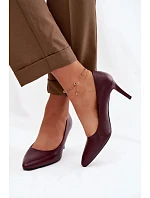 Lodičky na jehlovém podpatku model 226322 Step in style Lodičky na jehlovém podpatku model 226322 Step in style